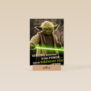 Star Wars Yoda much birthday fun