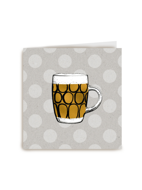 pul bier met stippen