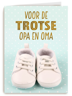 schoentjes voor een trotse opa en oma