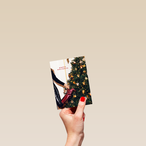 Vondels kaart happy holidays
