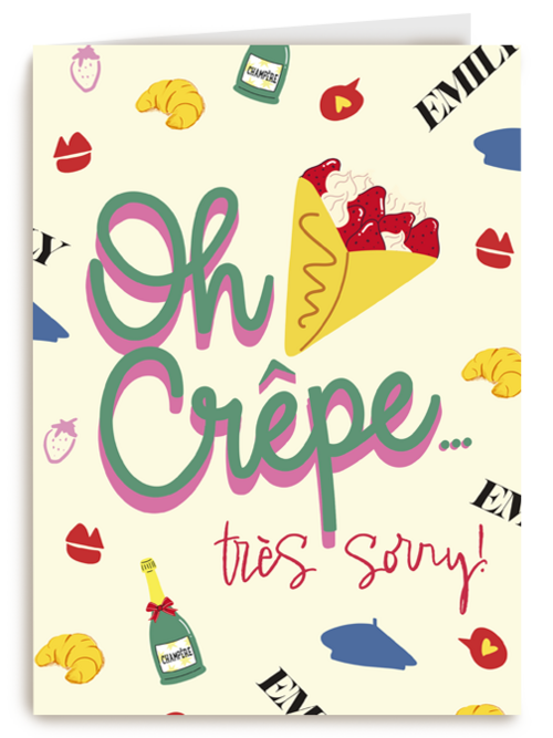 Oh crepe Emily in Paris