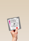 fotokaart standaar zwart wit thank you