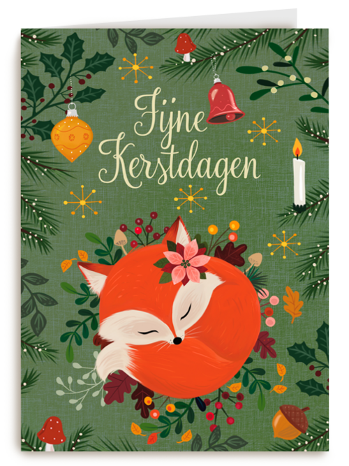 Ylva Svensson Fijne Kerstdagen vos
