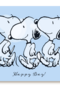 Snoopy verjaardagskaart Happy Day