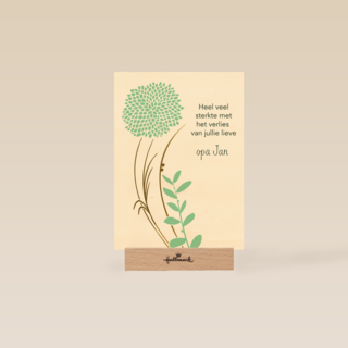 veel sterkte met het verlies van jullie grootouder