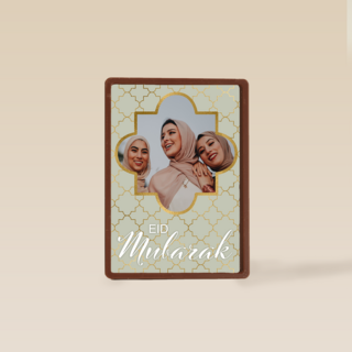 Ramadan fotokaart Eid Mubarak