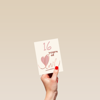 Love Story years of love pink