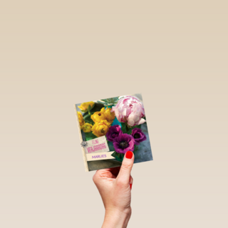 felicitatie met bloemen