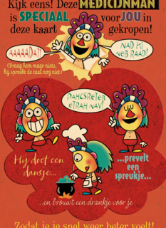 medicijnman speciaal voor jou kaart