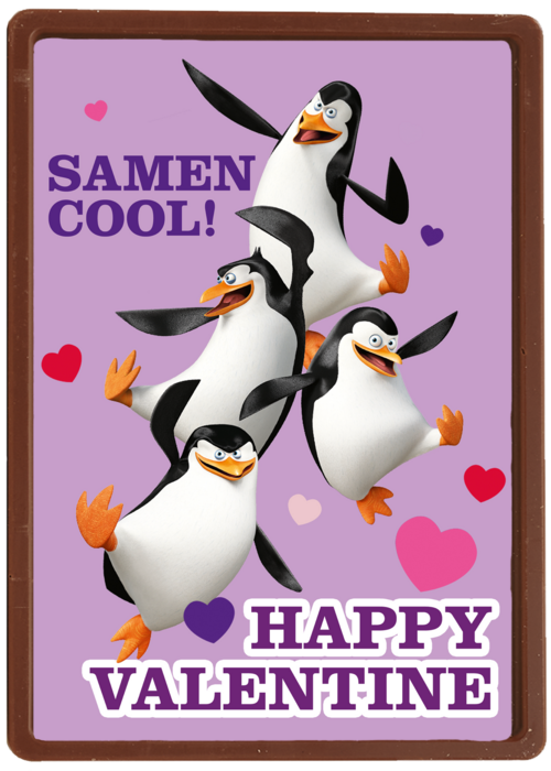 Penguins Samen Cool Valentijn