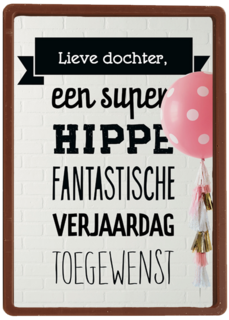 super hippe fantastische verjaardag