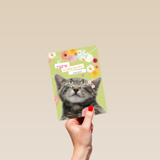 moederdag klassiek een katje voor moederdag