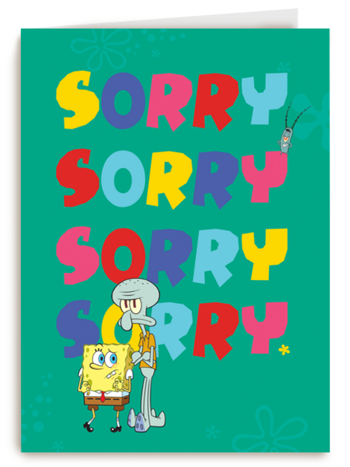 Spongebob Sorry Sorry Sorry