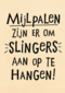 quote kaart mijlpalen zijn er om slingers aan op te hangen