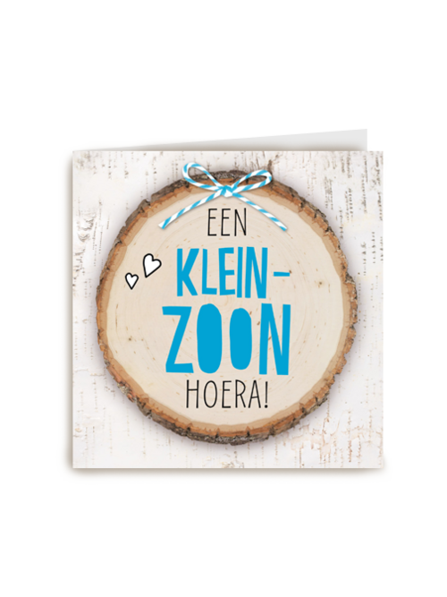 boomstam een kleinzoon geboren