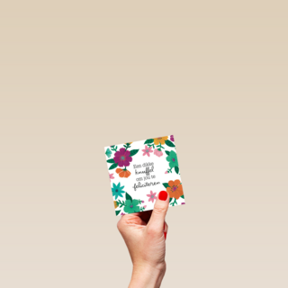 bloemen en een dikke knuffel