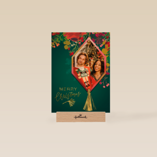 Kerstkaart fotokaart merry christmas