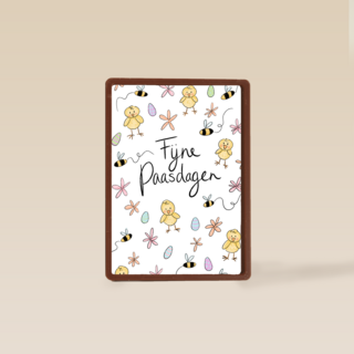 pasen kaart matia fijne paasdagen