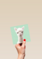 Blanco kaart alpaca