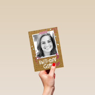 prikbord foto birthday girl