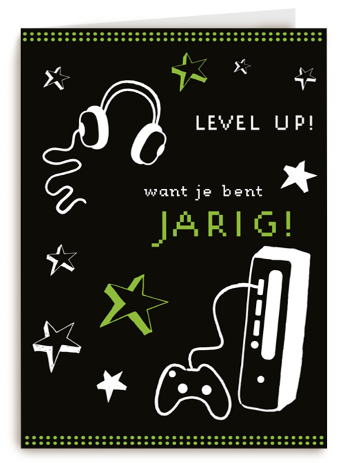 level up want je bent jarig