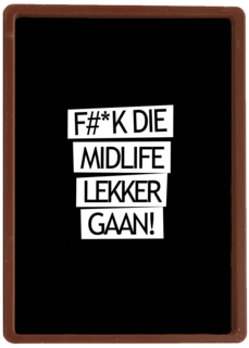 Verjaardagskaart 50 fuck die midlife lekker gaan