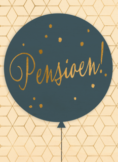 een leuke pensioenballon