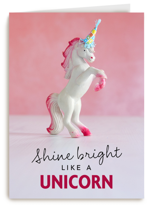 shine bright like a unicorn