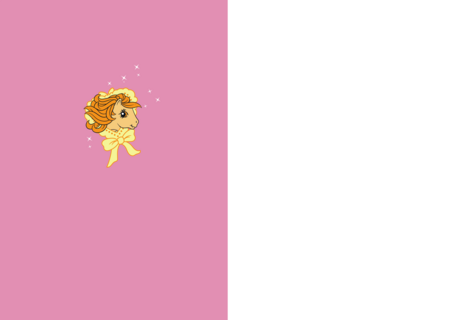 My Little Pony Gefeliciteerd Fotokaart