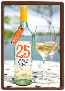 proost 25 jaar in dienst