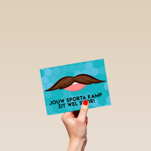 sporta op kamp kaart jouw sporta kamp zit wel snor