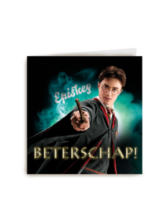 Harry Potter beterschapskaart