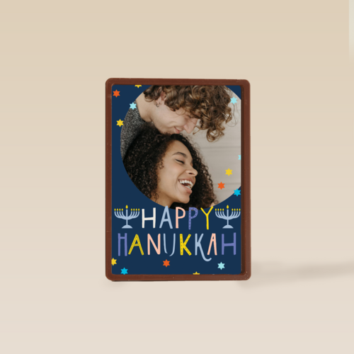Happy Hanukkah fotokaart