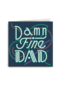Damn fine dad vaderdagkaart