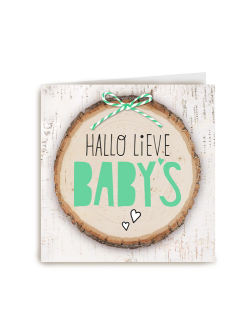 boomstam hallo lieve babys
