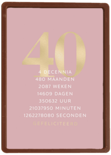 verjaardagskaart 40 480 maanden