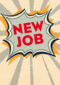 nieuwe baan kaart new job