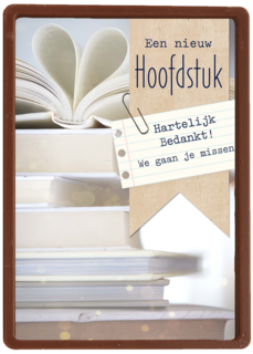 hartelijk bedankt we gaan je missen