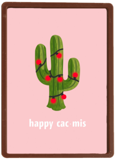 Kerstkaart happy cac mis