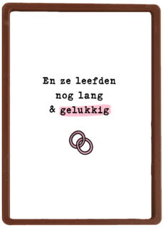 Getrouwd ze leefde nog lang en gelukkig