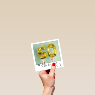 polaroid 50 jaar oud vijftig