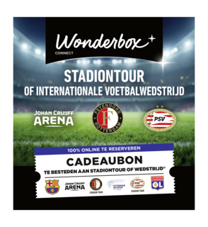 Wonderbox Stadiontour Cadeaubon 