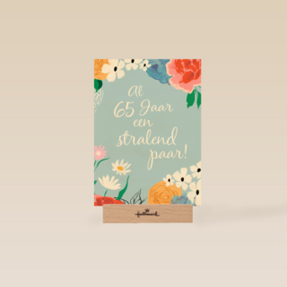 Al 65 jaar een stralend paar