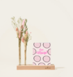 Brievenbuspakket Droogbloemen Roze