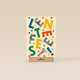 Lentefeest kleurrijk