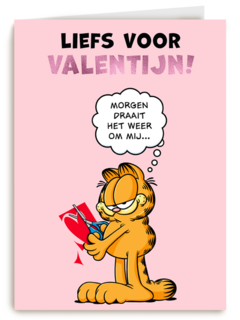 Garfield Liefs voor Valentijn