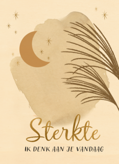 condoleancekaart ik denk aan je vandaag