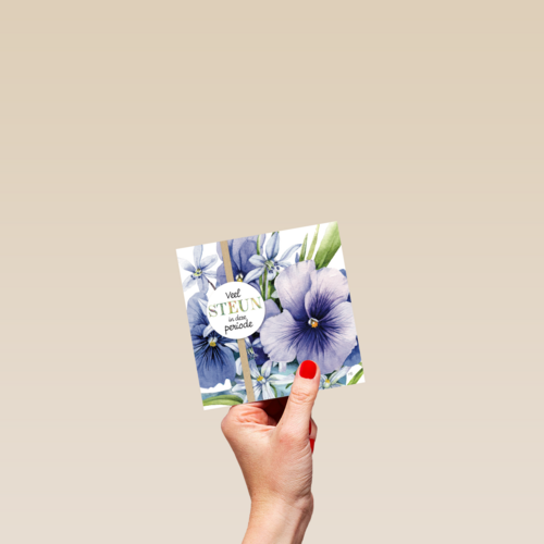 marjolein bastin veel steun in deze periode bloemen
