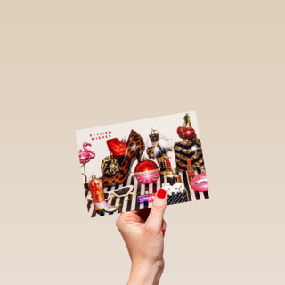 Vondels kaart stylish wishes