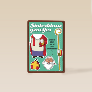 sinterklaaskaart Sinterklaas Groetjes